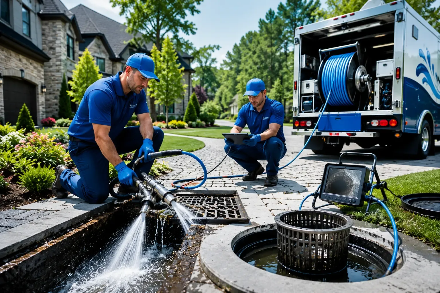 Local outdoor drain cleaning professionals in Brighton, MO