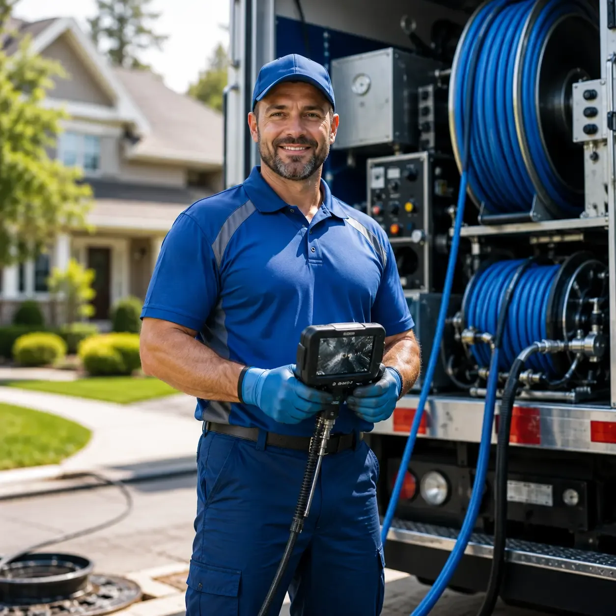 Local outdoor drain cleaning specialists in Brighton, MO